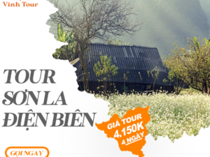 Tour Sơn La Điện Biên Mộc Châu 4 ngày